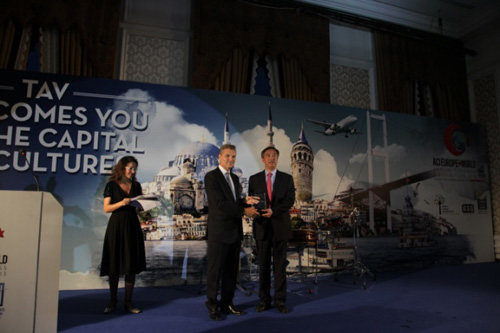 首都机场荣获2012年度ACI亚太区最佳机场第三名